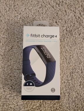 NWT Fitbit Charge 4 Fitness Tracker - Navy